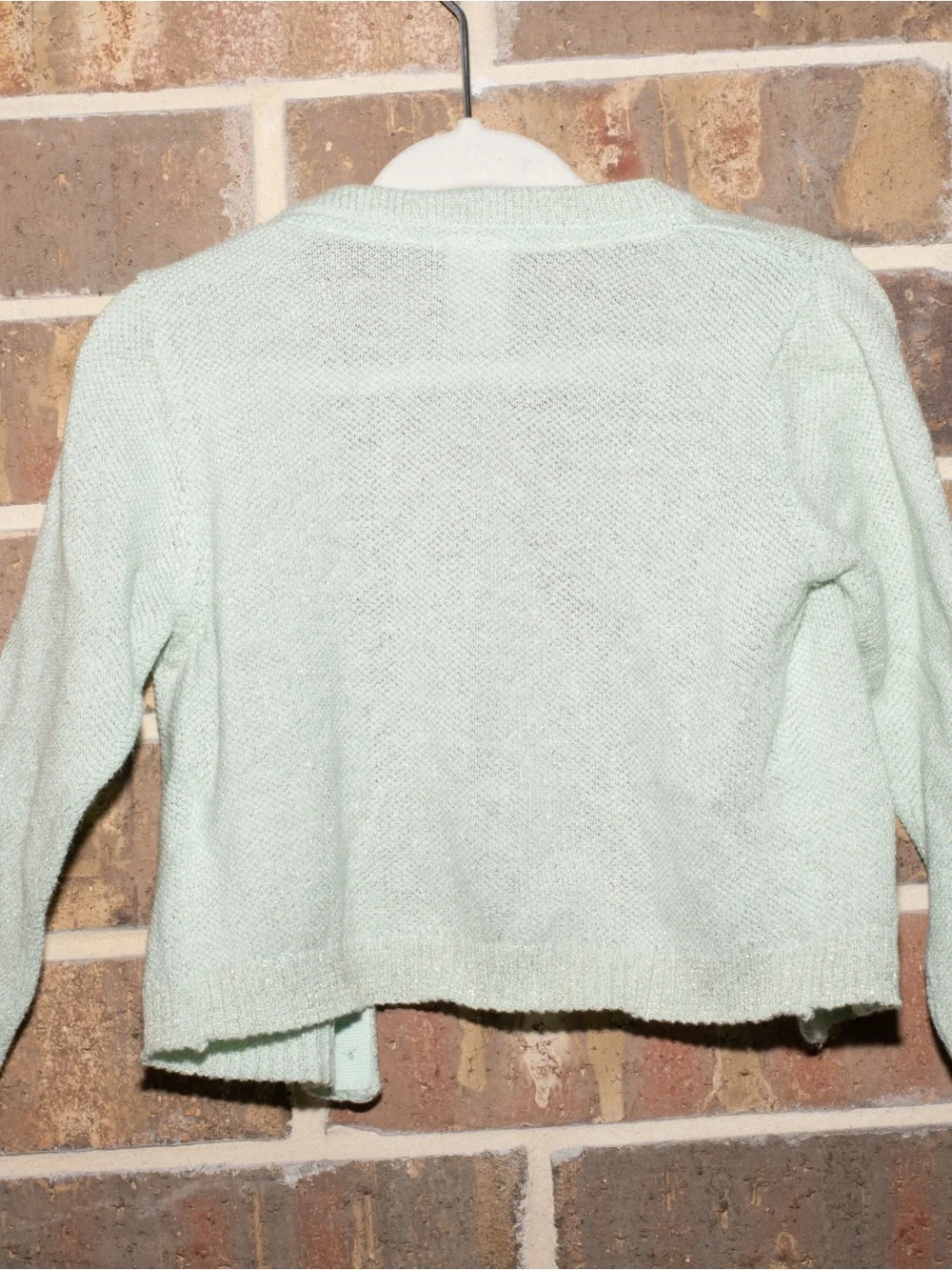 🍒FREE w/ ANY bundle! Carters green cardigan sweater